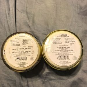 Bath & Body Works Accents - (Two) BBW 3-wick Candles Bath & Body Works Accents - (Two) BBW 3-wick Candles